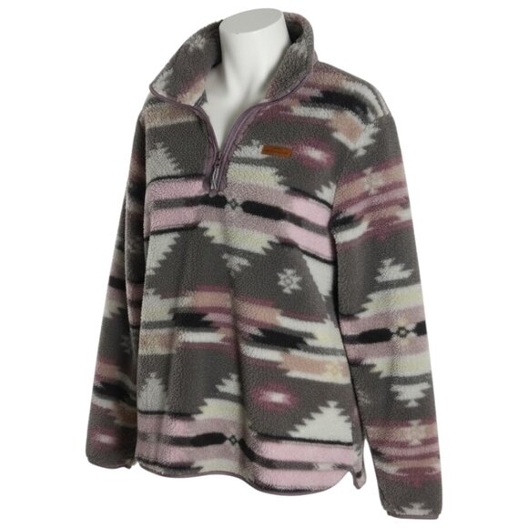 Simply Southern Sweaters - Simply Southern Turtle Fleece Quarter Zip Pullover Sweater size XL